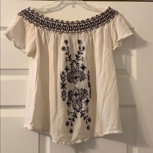 Off the shoulder top